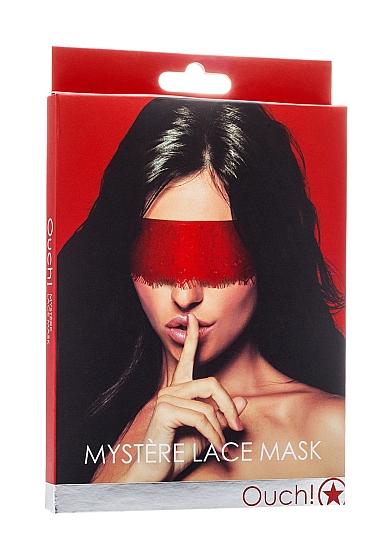 Mystère Lace Mask - Red-blank-Sexual Toys®