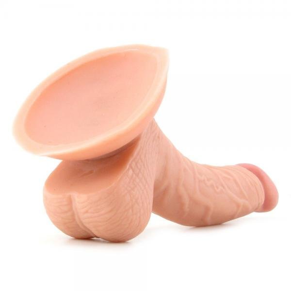 All American Mini Whoppers 5 inches Curved Dong Balls Beige-Nasstoys-Sexual Toys®