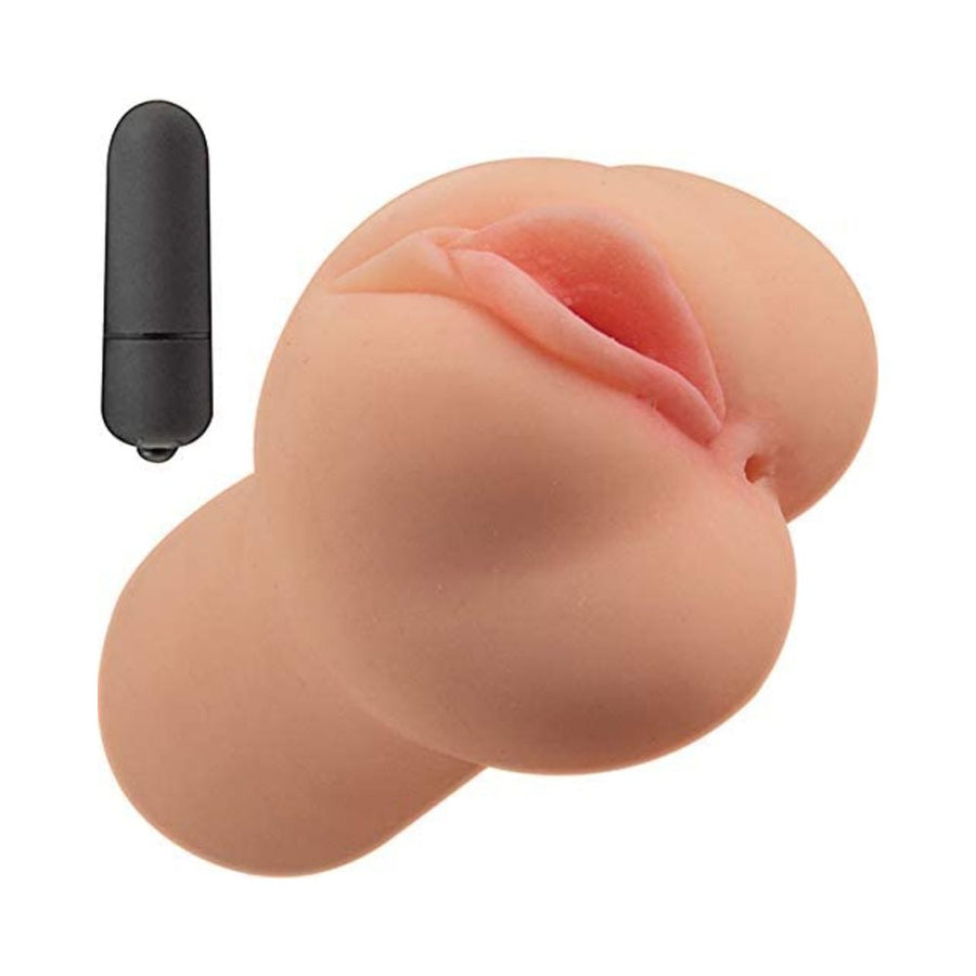 Always Horny Masturbator Vibrating Pussy And Ass Beige-Nasstoys-Sexual Toys®