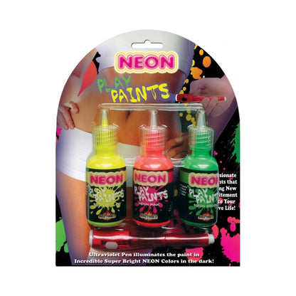Neon Body Paints 3pk Card-Hott Products-Sexual Toys®