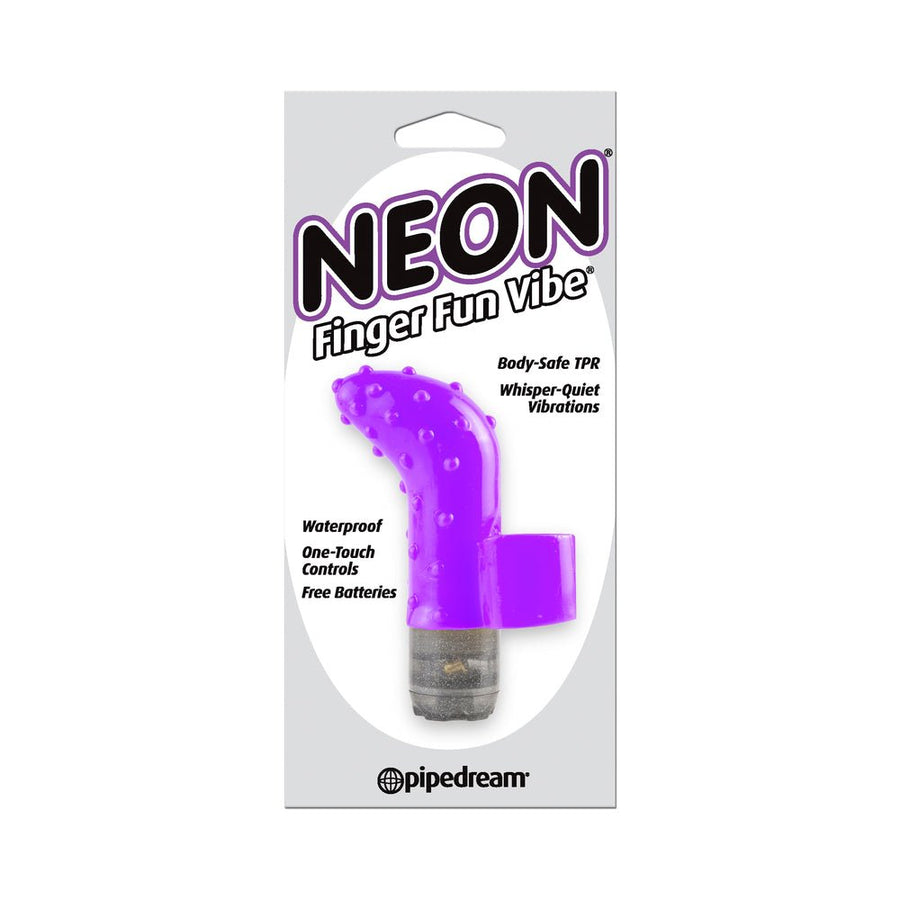 Neon Finger Fun Vibe Purple-Pipedream-Sexual Toys®