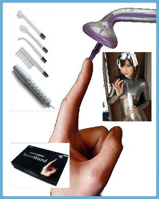 Neon Wand Electrosex Kit - Purple-blank-Sexual Toys®