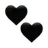 Neva Nude Pasty Black Wet Vinyl Dom Squad Heart-blank-Sexual Toys®
