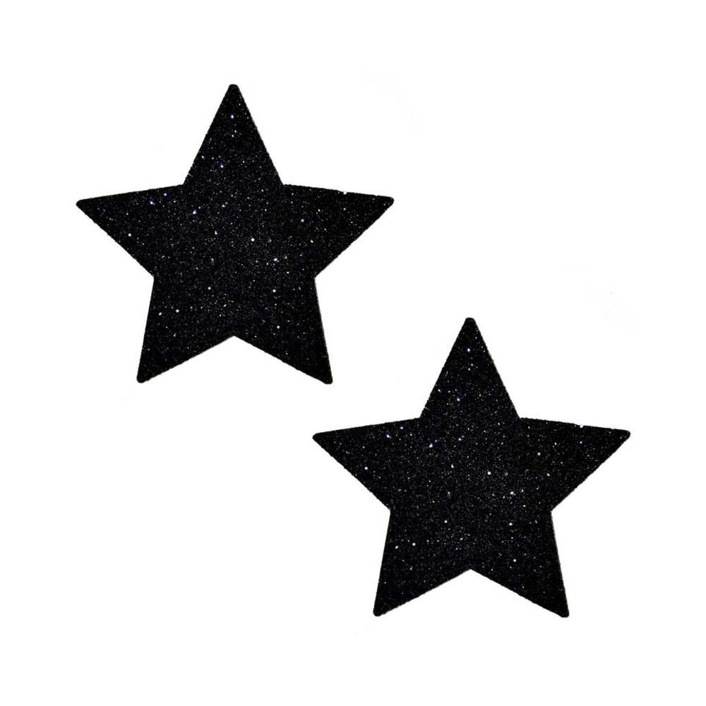 Neva Nude Pasty Star Glitter Black-Neva Nude-Sexual Toys®