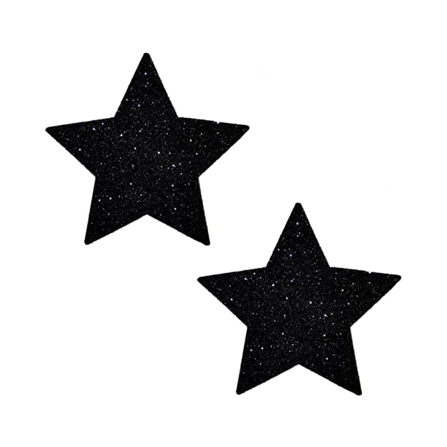 Neva Nude Pasty Starry Night Glitter Malice Black Set Of 6-blank-Sexual Toys®