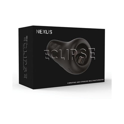 Nexus Eclipse Vibrating &amp; Stroking Male Masturbator Black-Nexus-Sexual Toys®