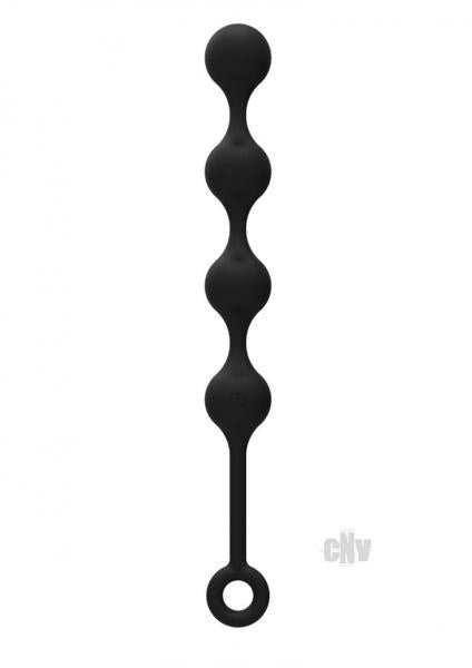 Nexus Quattro Vibrating Anal Balls - Black-Nexus-Sexual Toys®