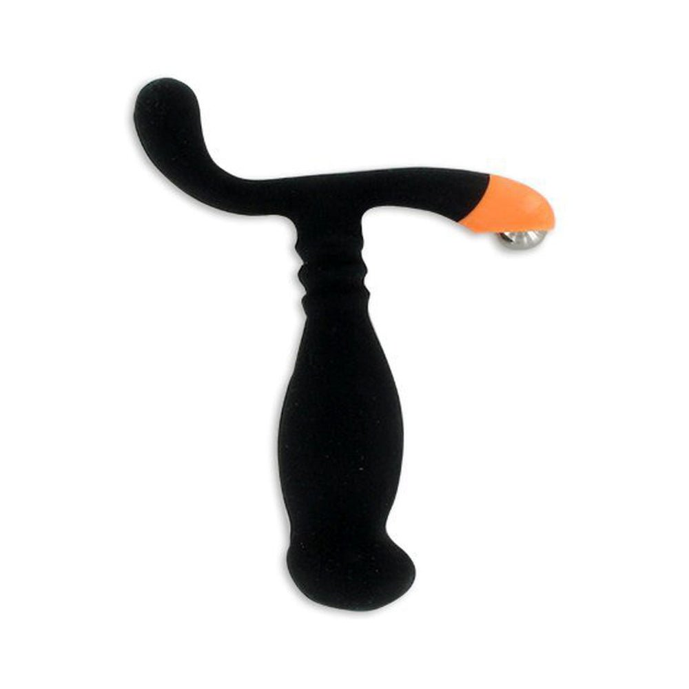 Nexus Ultra Si Silicone &amp; Polypropylene Massager - Black/orange-Nexus-Sexual Toys®