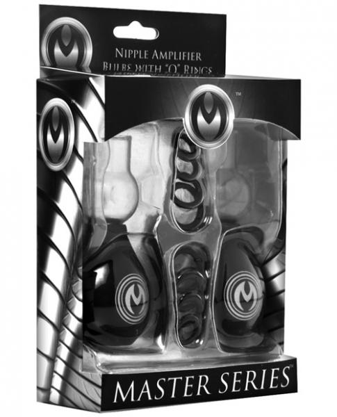 Nipple Amplifier Enlargement Bulbs with O-Rings-Master Series-Sexual Toys®