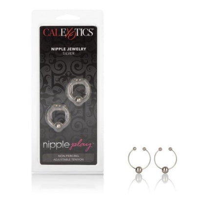Nipple Play Non Piercing Nipple Rings Silver-Nipple Play-Sexual Toys®