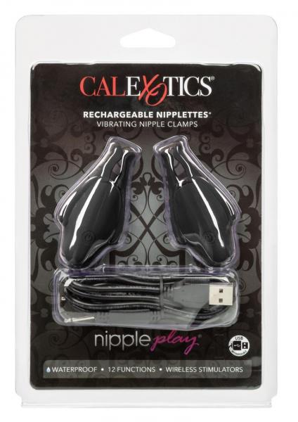 Nipple Play Rechargeable Nipplettes - Black-Nipple Play-Sexual Toys®