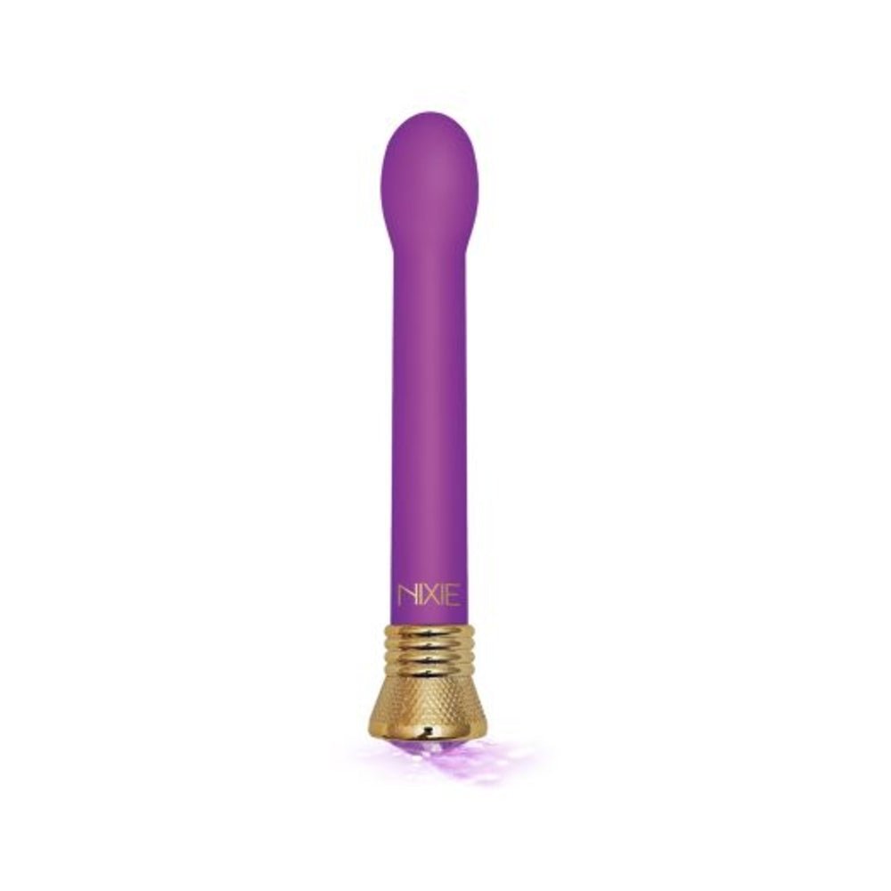 Nixie Mystic Wave Satin Bulb Vibe - Amethyst-blank-Sexual Toys®