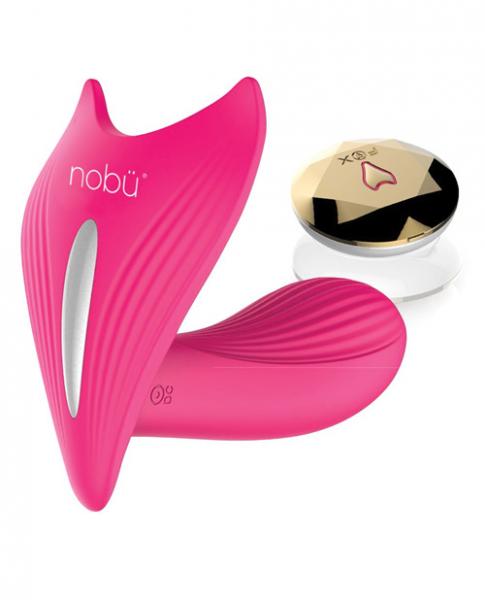 Nobu Tang Wireless Vibe with Clitoral Stimulator Pink-Nobu-Sexual Toys®
