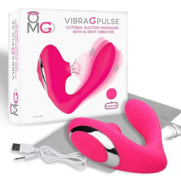 Omg Vibra G Pulse Clitoral Suction G-Spot Vibrator-Doctor Love&