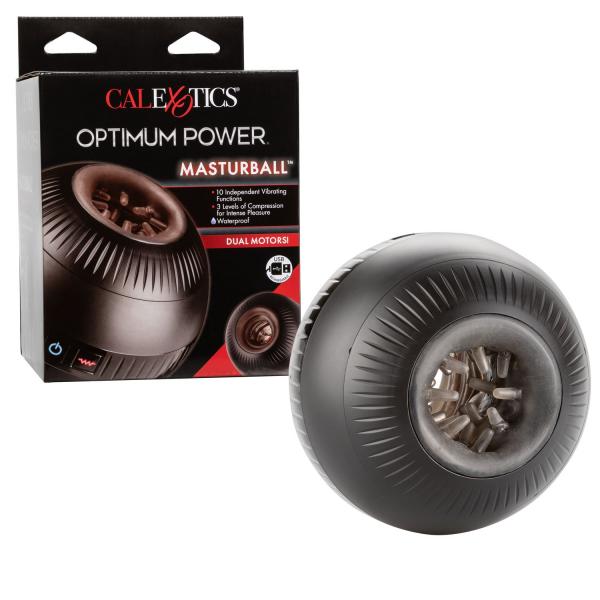 Optimum Power Masturball Black Stroker-Optimum Power-Sexual Toys®