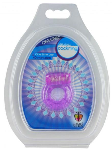 Orgasmic Vibrating Cockring Purple-Trinity Vibes-Sexual Toys®