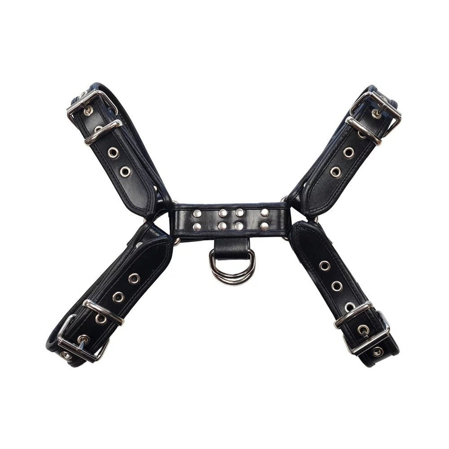 O.t.h Leather Harness - Black Size Extra Large-blank-Sexual Toys®