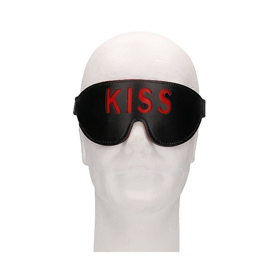 Ouch! Blindfold - Kiss - Black-Shots-Sexual Toys®