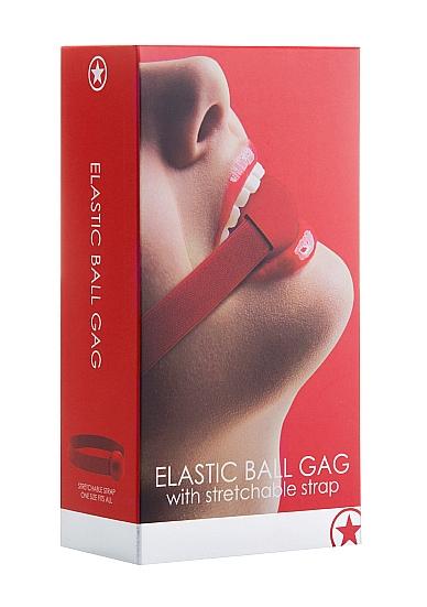 Ouch Elastic Ball Gag O/S-Shots-Sexual Toys®