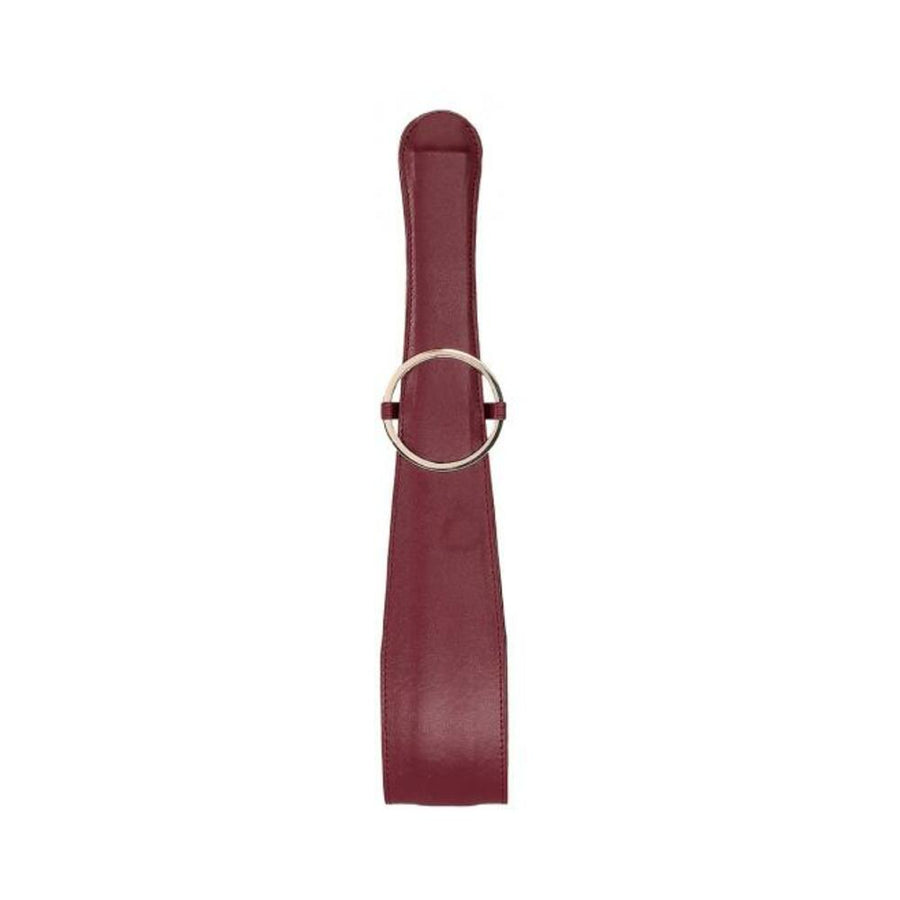 Ouch Halo Belt Flogger Burgundy-Shots-Sexual Toys®