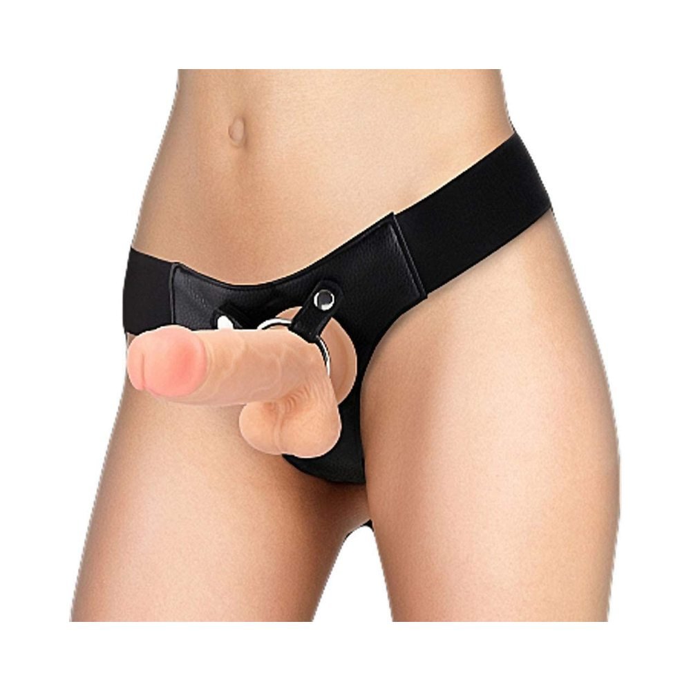 Ouch! Realistic 7in Strap-On-Shots-Sexual Toys®