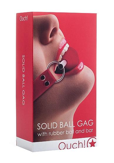 Ouch Solid Ball Gag O/S-Shots-Sexual Toys®