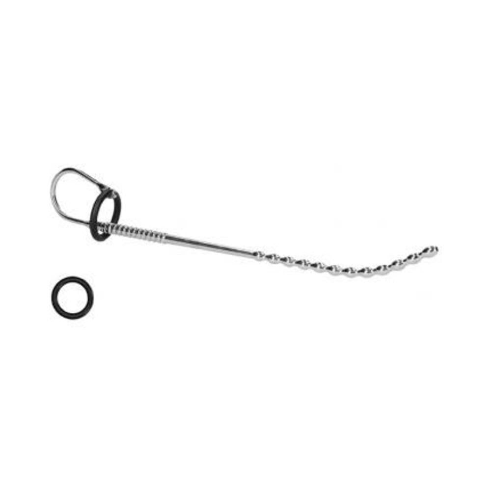 Ouch! Urethral Sounding - Metal Stretcher With Ring - 7 Mm-blank-Sexual Toys®