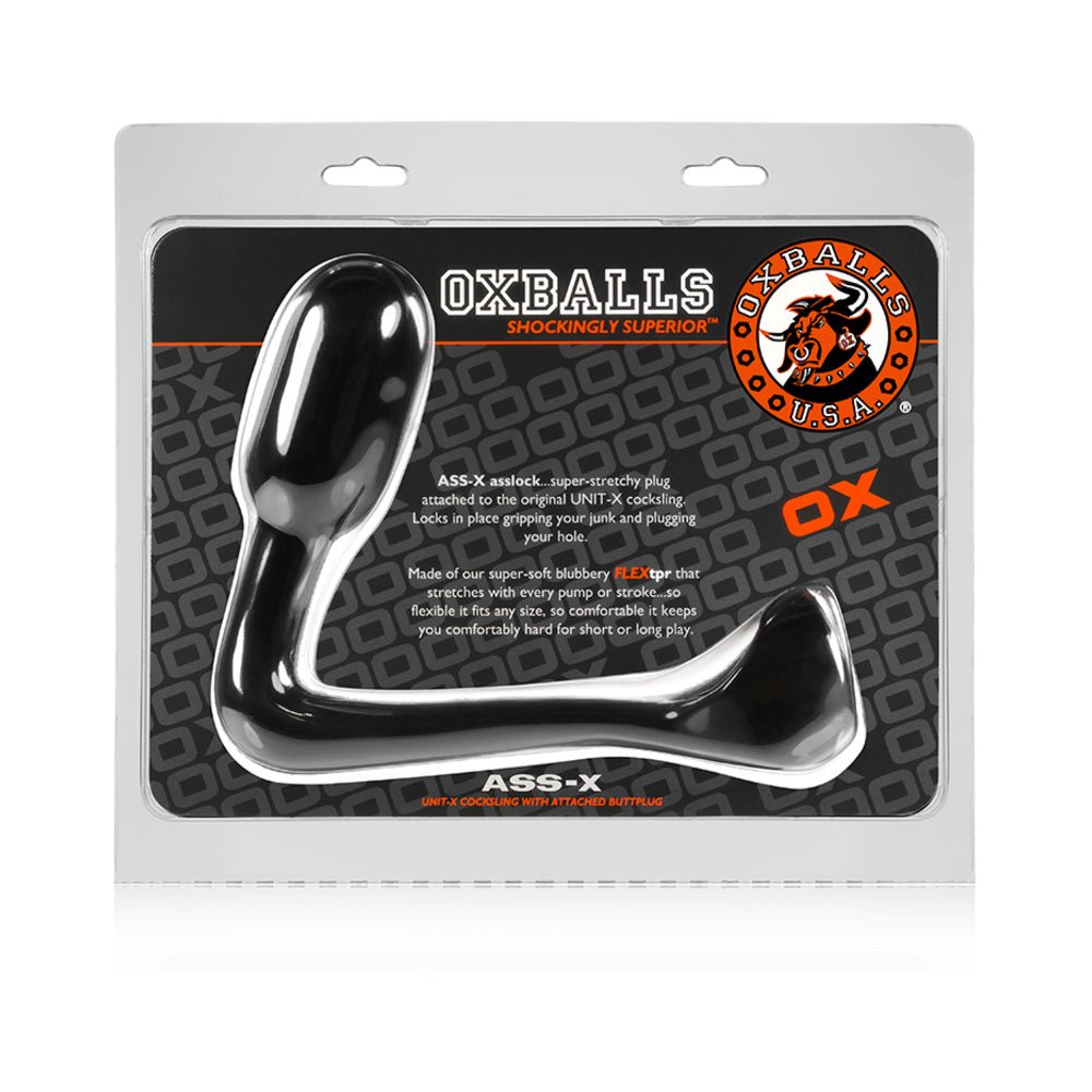 OxBalls Ass-X, Asslock, Black-Oxballs-Sexual Toys®