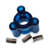 Oxballs Heavy Squeeze Weighted Squeeze Ballstretcher With 3 Stainless Steel Weights Space Blue-blank-Sexual Toys®