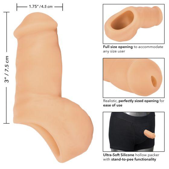 Packer Gear Ultra Soft Beige Stand To Pee Hollow Packer-Packer Gear Ultra Soft-Sexual Toys®