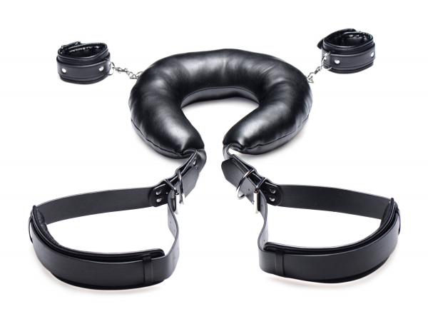 Padded Thigh Sling With Wrist Cuffs-STRICT-Sexual Toys®