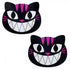 Pastease Black & Pink Cheshire Kitty Cat Pasties-Pastease Brand Pasties-Sexual Toys®
