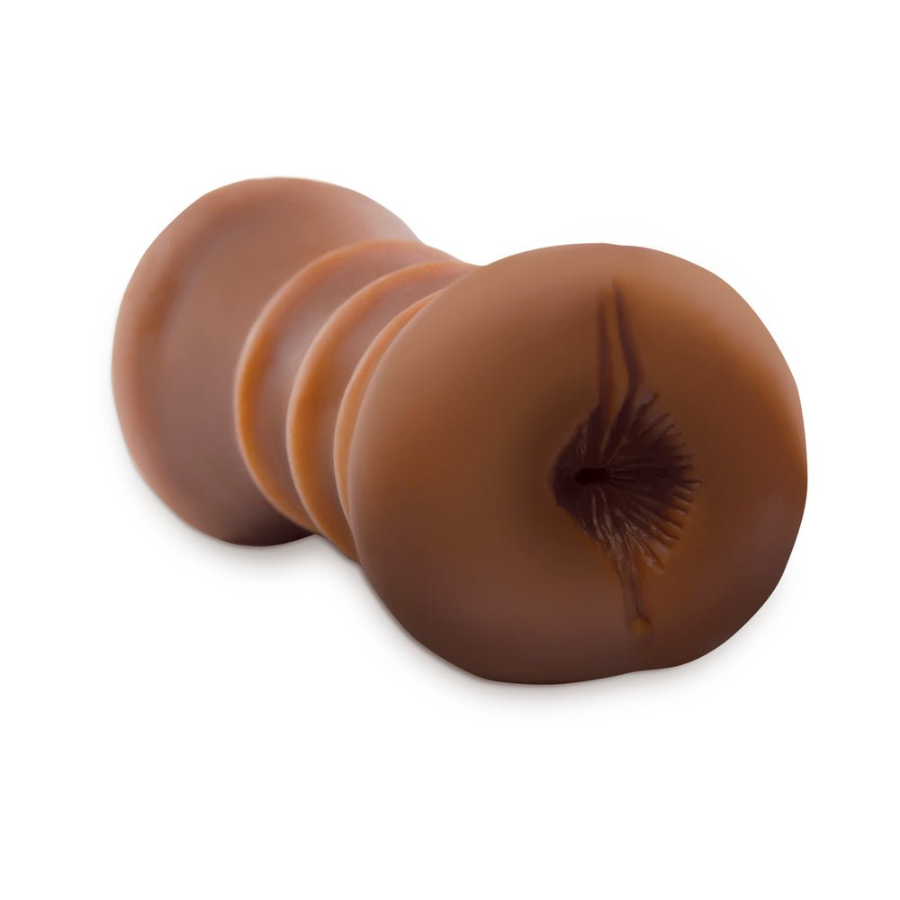 PDX Flip a Sista Over Dual Ends Stroker Brown-PDX Brands-Sexual Toys®