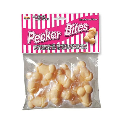 Pecker Bites Strawberry Candy 16 Pieces Bag-blank-Sexual Toys®