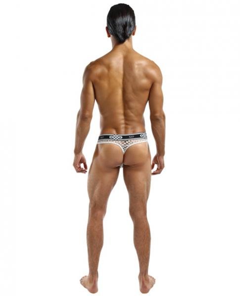 Peep Show Lo Rise Thong White Small/Medium-Male Power Underwear-Sexual Toys®