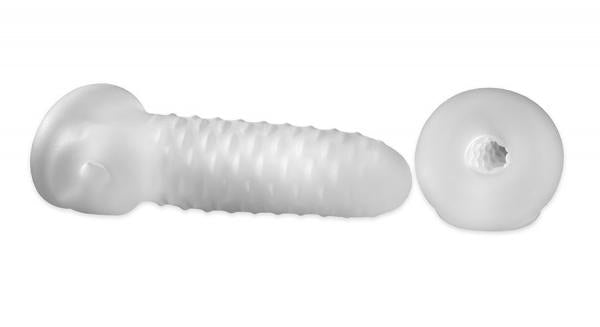 Perfect Fit Fat Boy Checker Box Sheath 7.5in Clear-blank-Sexual Toys®