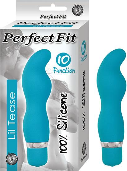 Perfect Fit Lil Tease Turquoise Blue Vibrator-blank-Sexual Toys®