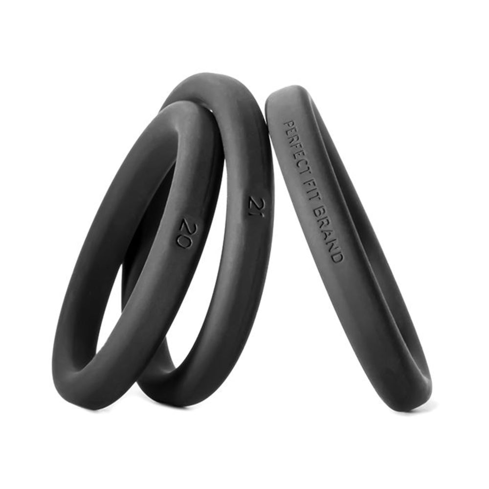 Perfect Fit Xact-fit Silicone Rings L-xl (
