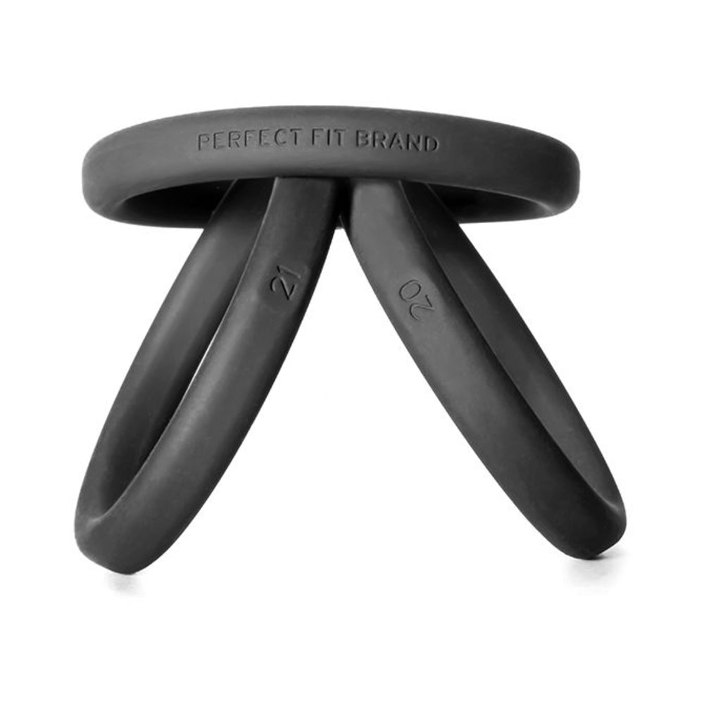 Perfect Fit Xact-fit Silicone Rings L-xl (