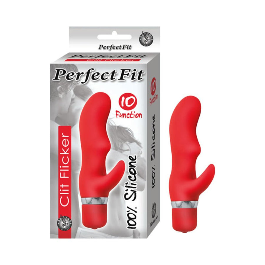Perfection Fit Clit Flicker Red Vibrator-Nasstoys-Sexual Toys®