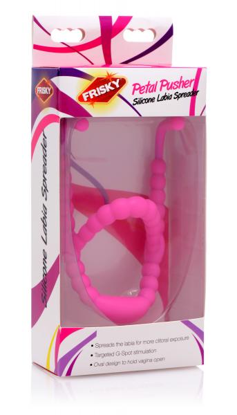 Petal Pusher Silicone Labia Spreader Pink-Frisky-Sexual Toys®