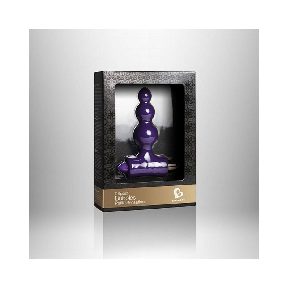 Petite Sensations Bubbles 7X Purple Butt Plug-Rocks-Off-Sexual Toys®