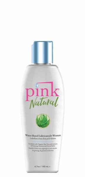 Pink Natural Water Based Lubricant 4.7oz-Pink-Sexual Toys®