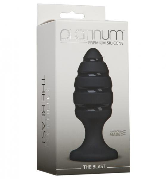 Platinum Premium Silicone The Blast Anal Plug Black-Platinum Premium Silicone-Sexual Toys®