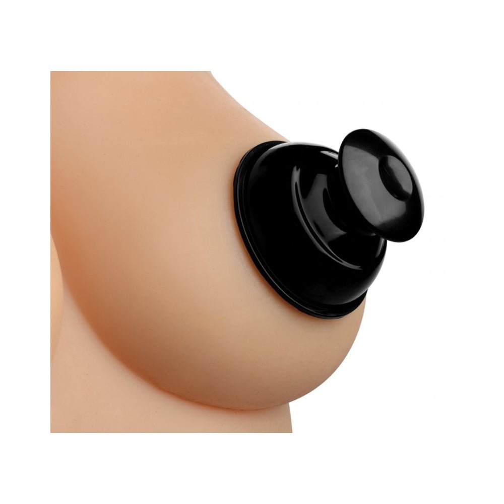 Plungers Extreme Suction Silicone Nipple Suckers Black-Master Series-Sexual Toys®