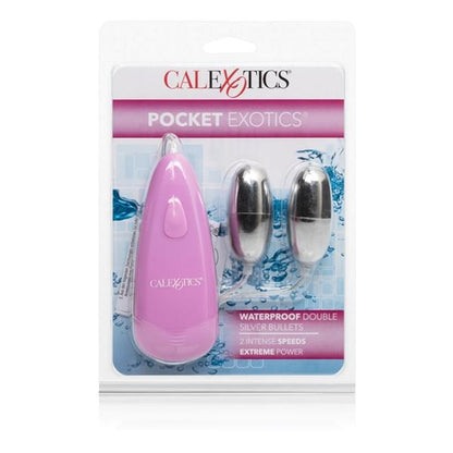 Pocket Exotics Double Silver Bullet Vibrator Waterproof-Pocket Exotics-Sexual Toys®