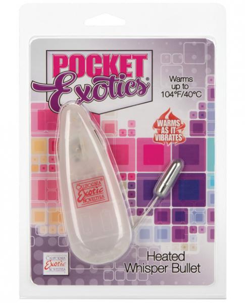 Pocket Exotics Heated Whisper Bullet Vibrator-Pocket Exotics-Sexual Toys®