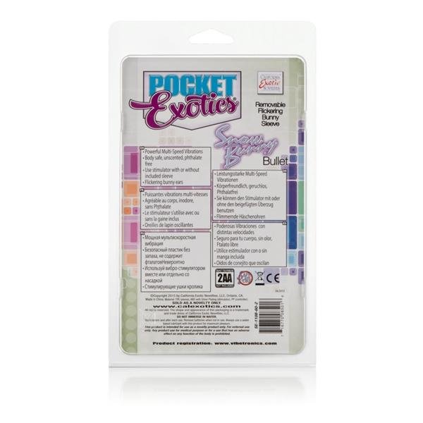 Pocket Exotics Snow Bunny Bullet Vibrator-Pocket Exotics-Sexual Toys®
