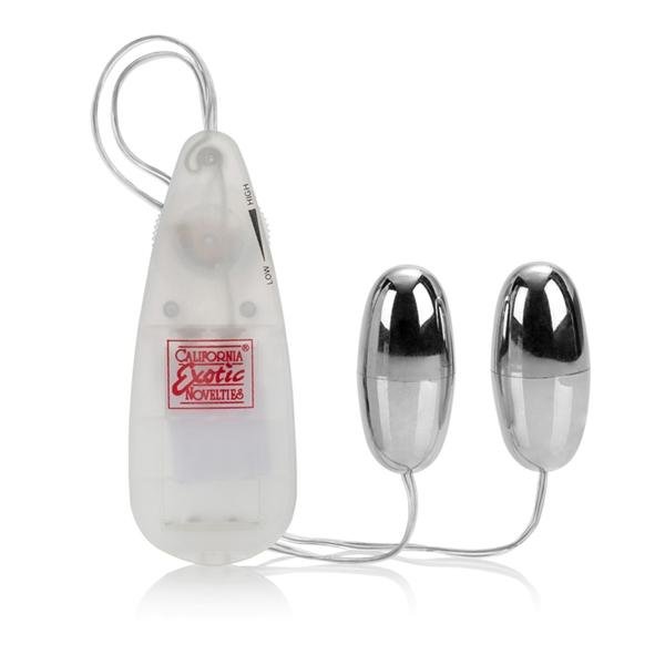 Pocket Exotics Vibrating Double Silver Bullets-Pocket Exotics-Sexual Toys®
