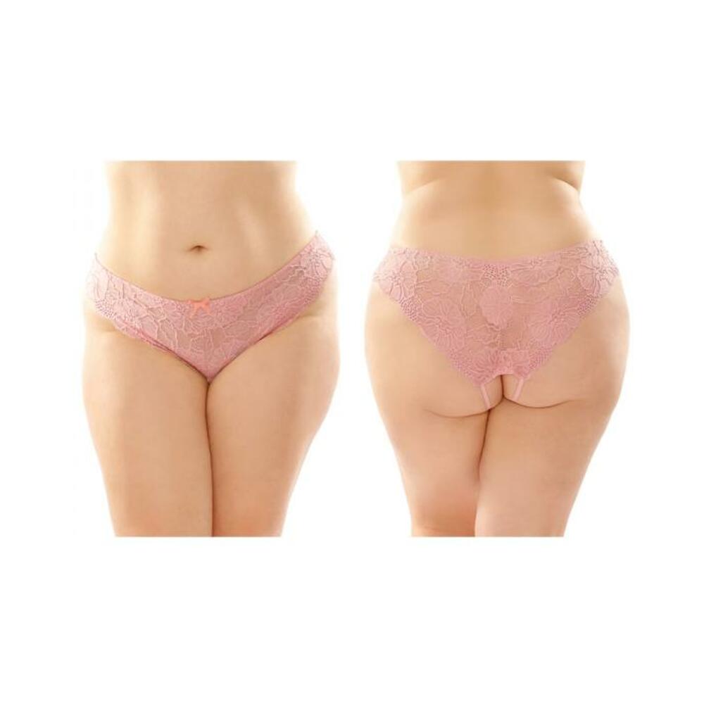 Poppy Crotchless Floral Lace Panty 6-pack Q/s Pink-blank-Sexual Toys®